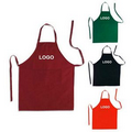 35%cotton 65%polyester Kitchen Bib Aprons